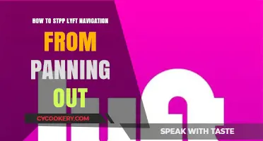Lyft Navigation: Stop Unwanted Panning