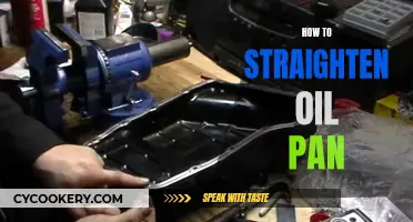 Straightening an Oil Pan: Easy DIY Tricks and Techniques