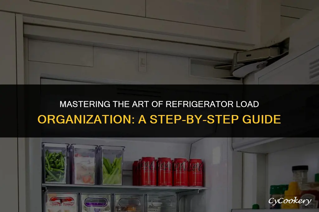 how to strap a load in a refrigerator