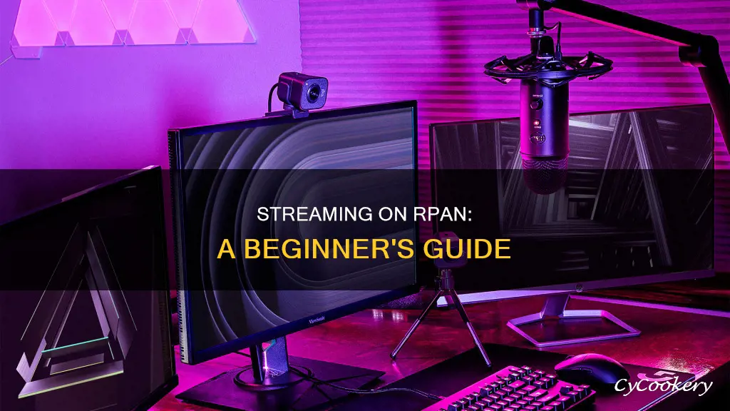 how to stream on r pan