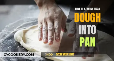 Stretching Pizza Dough: Pan Method