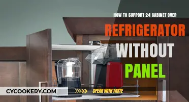 DIY Guide: Supporting Your 24-Inch Cabinet Over the Fridge