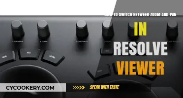 Navigating Resolve: Zoom and Pan Switching