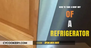 Easy Fixes: Removing Dents from Your Refrigerator