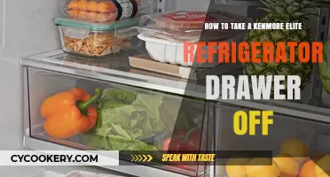 Easy Steps to Remove a Kenmore Elite Refrigerator Drawer