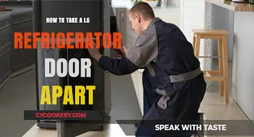 Disassembling Your LG Refrigerator Door: A Step-by-Step Guide
