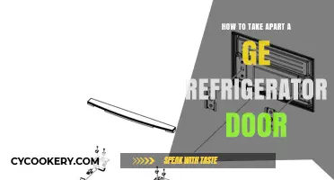 Disassembling Your GE Refrigerator Door: A Step-by-Step Guide