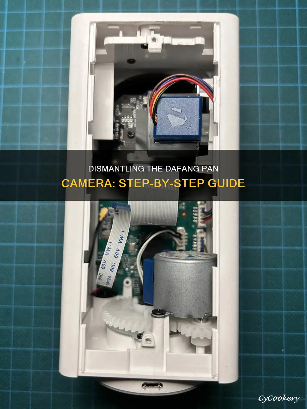 how to take apart dafang pan camera