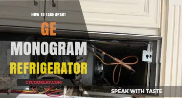 Step-by-Step Guide to Disassembling Your GE Monogram Refrigerator