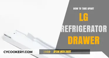 Step-by-Step Guide to Disassembling Your LG Refrigerator Drawer