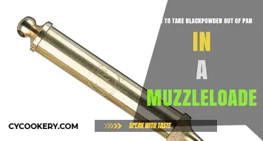 Cleaning a Muzzleloader: Removing Black Powder from the Pan