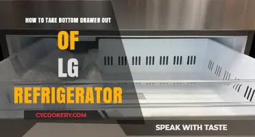 Easy Guide: Removing the Bottom Drawer from Your LG Fridge