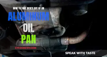 Fixing Aluminum Oil Pan Dents: DIY Guide