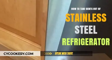 Effective DIY Methods to Remove Dents from Stainless Steel Fridges