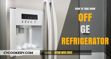 Easy Steps to Remove Your GE Refrigerator Door Safely