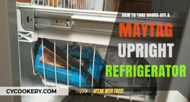 Easy Guide: Removing Doors from Your Maytag Upright Fridge