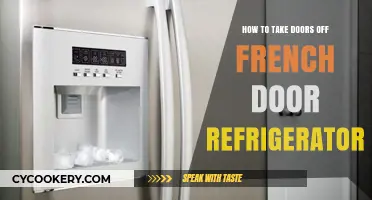 Effortless Access: Removing Doors from Your French Door Refrigerator