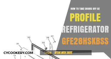 Easy Guide to Removing Doors on GE Profile Refrigerator GFE28HSKBSS