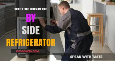 Effortless Access: Removing Doors from Side-by-Side Refrigerators
