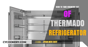Efficiently Removing Drawers from Your Thermador Refrigerator: A Guide
