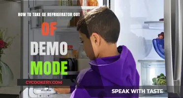Efficiently Exit Demo Mode on Your GE Refrigerator: A Simple Guide