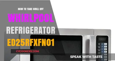 Easy Steps to Remove the Grill from Your Whirlpool ED25RXFN01 Fridge