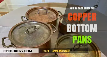 Clean Copper Bottom Pans: Removing Grime and Gunk