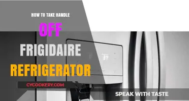 Easy Steps to Remove Frigidaire Refrigerator Handle Safely