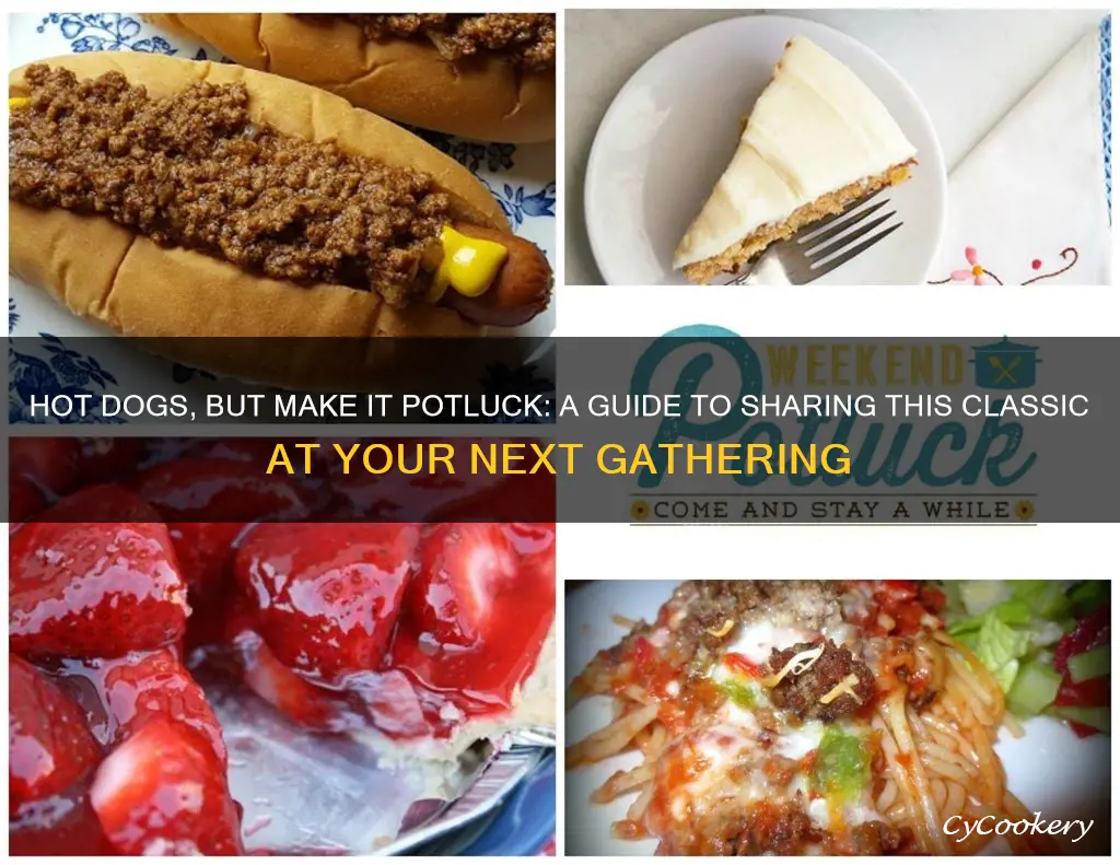 how to take hot dogs to a pot luck