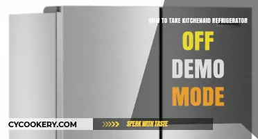 Effortlessly Switch Your KitchenAid Fridge from Demo to Normal Mode