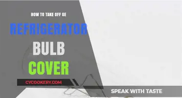 Easy Steps to Remove Your GE Refrigerator Bulb Cover