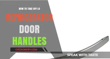 Effortlessly Remove LG Refrigerator Door Handles: A Step-by-Step Guide