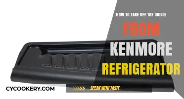 Easy Steps to Remove Toe Grille from Kenmore Fridge