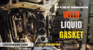 Transmission Pan Removal: Liquid Gasket Tips