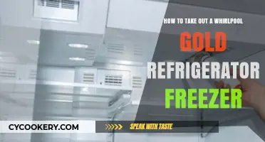 Efficiently Removing Your Whirlpool Gold Refrigerator Freezer: A Guide
