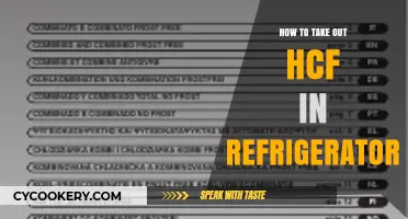 Easy Steps to Safely Remove HCF from Your Refrigerator