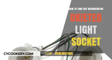 DIY Guide: Replacing Your Refrigerator's Broken Light Socket