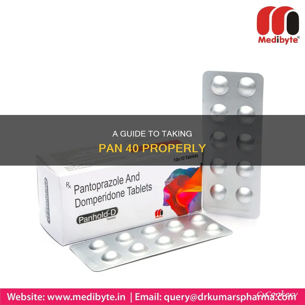 how to take pan 40