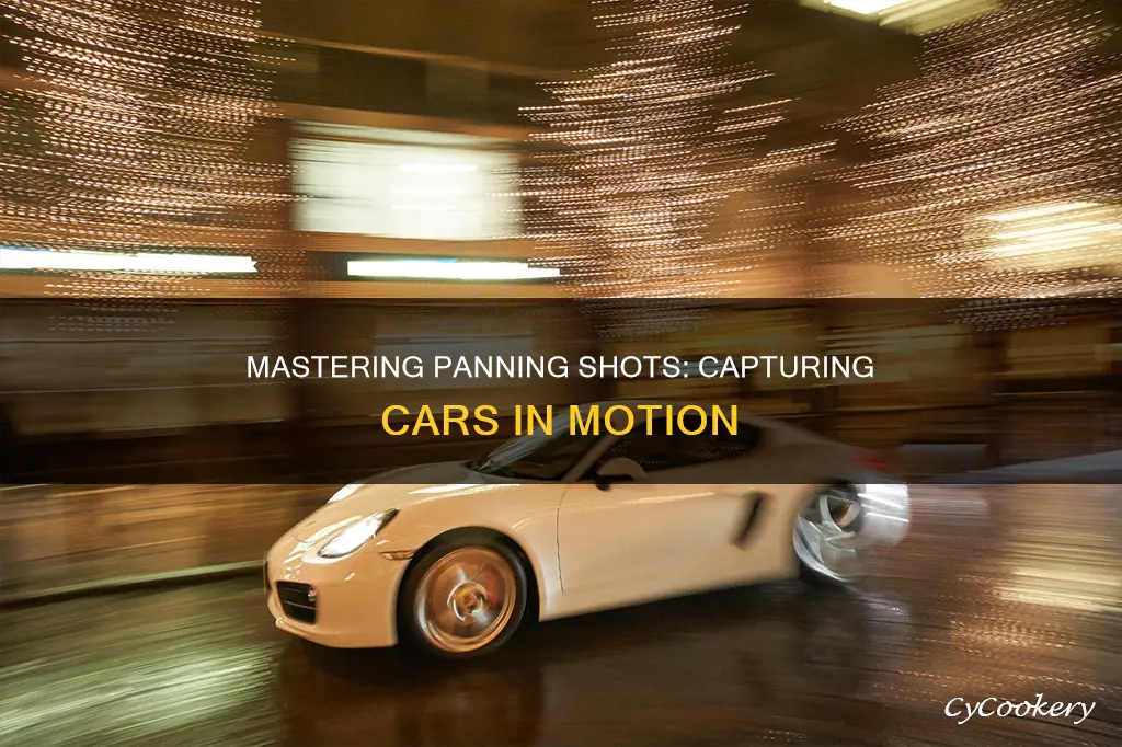 how to take panning shots of cars