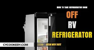 RV Refrigerator Maintenance: Removing the Fridge Door Made Easy