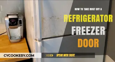 Revive Your Refrigerator: A Guide to Removing Rust from Freezer Doors