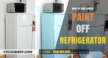 Effective Methods to Remove Spray Paint from Your Refrigerator Easily
