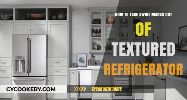 Revive Your Fridge: Removing Swirl Marks from Textured Surfaces