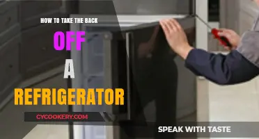 Easy Guide to Removing the Back Panel of Your Refrigerator