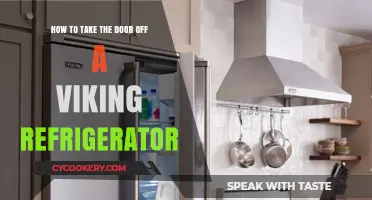 Easy Steps to Remove Your Viking Refrigerator Door