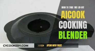 Unlocking Your AICook Cooking Blender: Removing the Lid