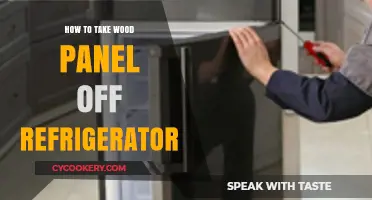 Easy Steps to Remove Wood Panels from Your Refrigerator