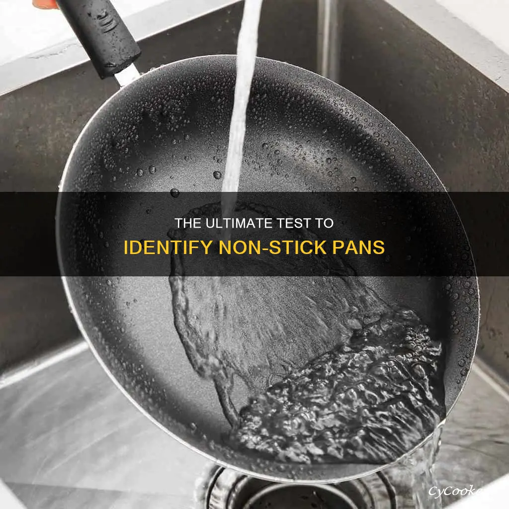 how to teel if a pan is non stick