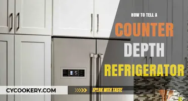 Identifying Counter Depth Refrigerators: A Quick and Easy Guide