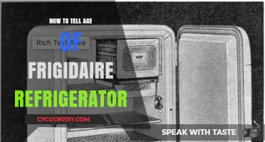 Determining Your Frigidaire Refrigerator's Age: A Simple Guide